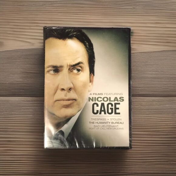 Nicholas Cage 4 Films DVD Trespass / Stolen / Humanity Bureau / Bad Lieutenant - Picture 1 of 4